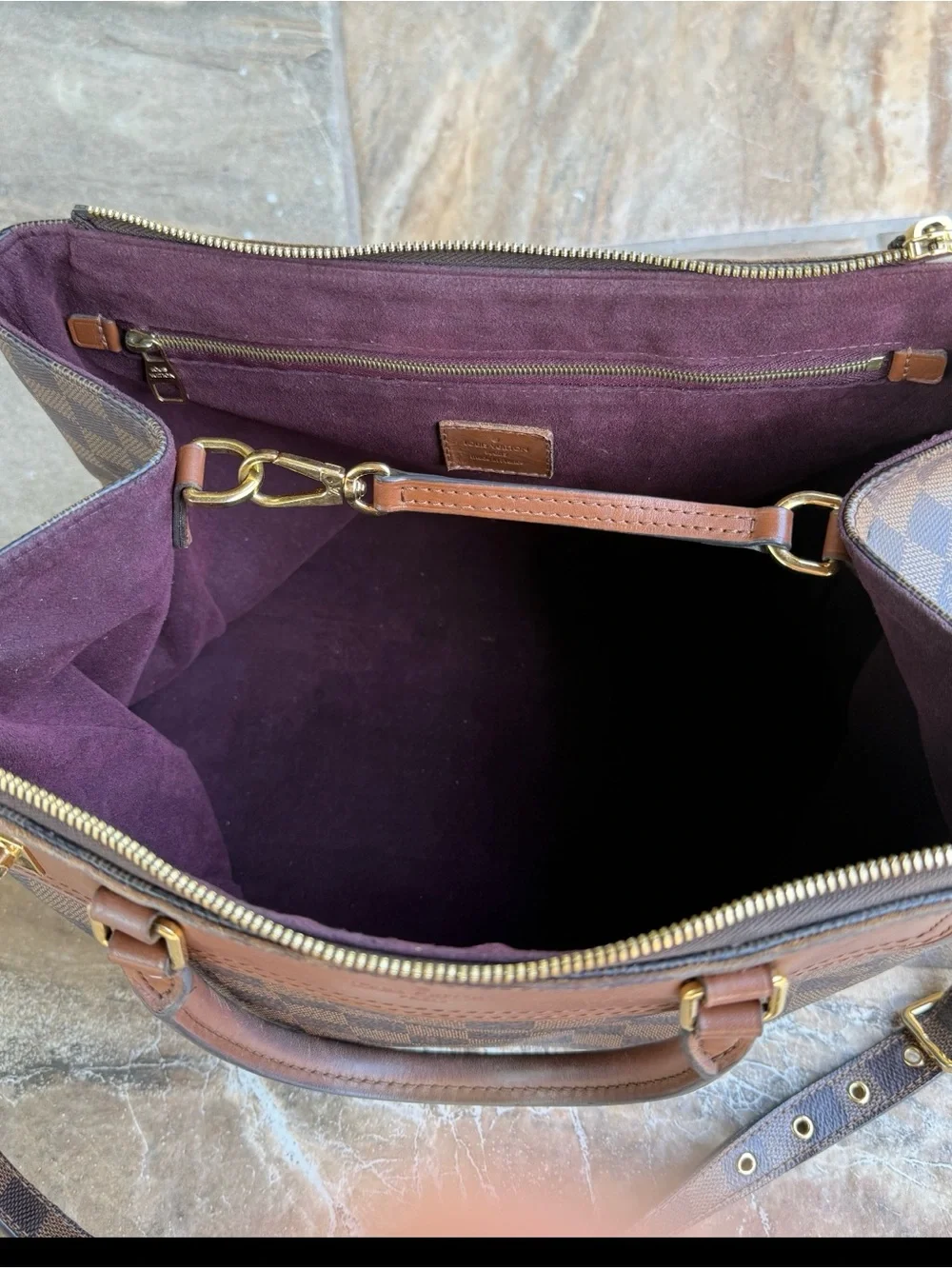 Louis Vuitton purse and wallet